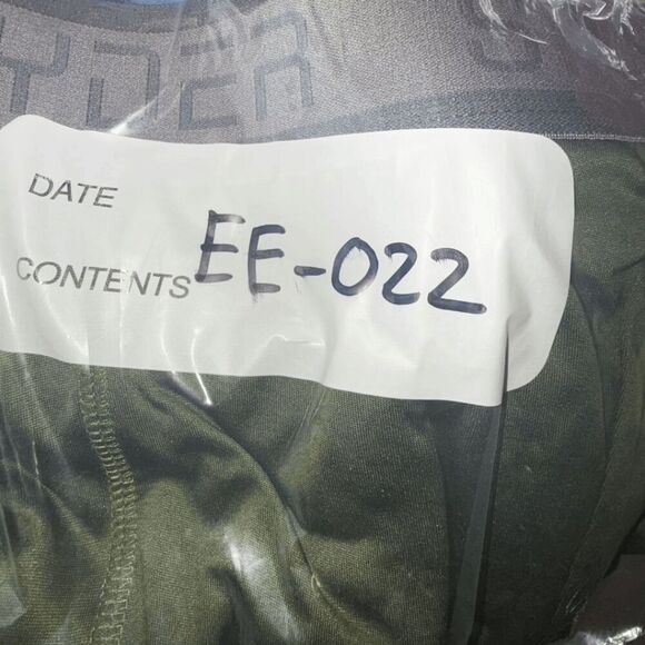 Spyder Men's Pair Of 2 Pull On Boxer Brief Army Green Blue Size XL - Picture 5 of 5